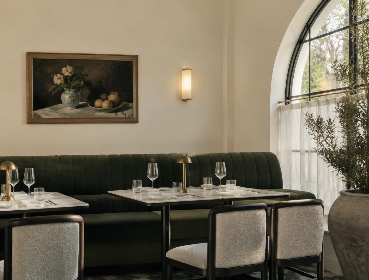Innenraum des Restaurants